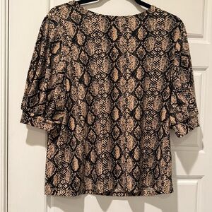 Women's Snake Print Top